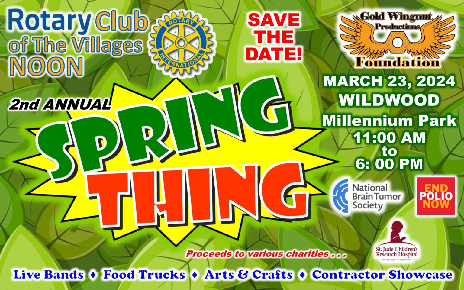 Spring Thing Rotary Club of the Villages Noon