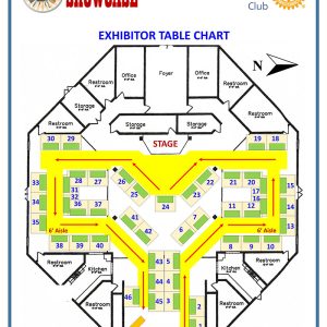 Contractors Showcase Exhibitor Tables