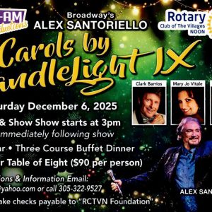 2025 Carols By Candlelight Tables